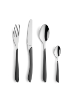 Kuppels Cutlery Set 24-pieces slate grey PRISMA