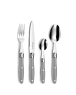 Lou Laguiole  COMPTOIR Cutlery Set 24-pieces dark grey