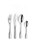 Paul Wirths  AUGSBURGER FADEN Cutlery Set 4-pieces 100 g silver plated Stainless
