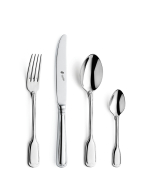 Stainless [product_cutlery_type] [product_knife_type] 13/0-18/10 AUGSBURGER FADEN Besteckset 24-teilig Edelstahl 
