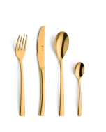 Paul Wirths  SWING Cutlery Set 4-pieces PVD gold