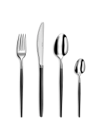 black [product_cutlery_type] [product_knife_type] 13/0-18/0 SOPRANO Besteckset 24-teilig PVD schwarz 