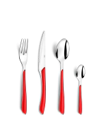 Amefa  ECLAT Cutlery Set 24-pieces red