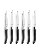 Amefa Premiere  ROYAL STEAK Steak Knife Set 6-pieces black