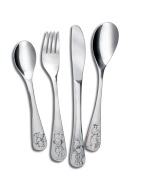 Beckmann & Rommerskirchen  KLEINER KÖNIG Children`s Cutlery 4-pieces Stainless